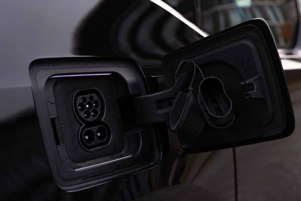 Prise de recharge d’un véhicule électrique