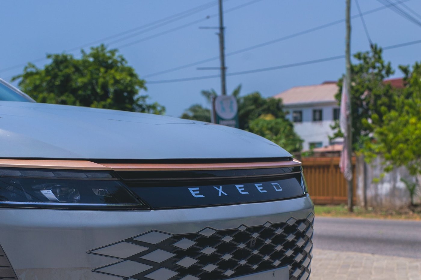 Calandre d'un SUV de marque chinoise